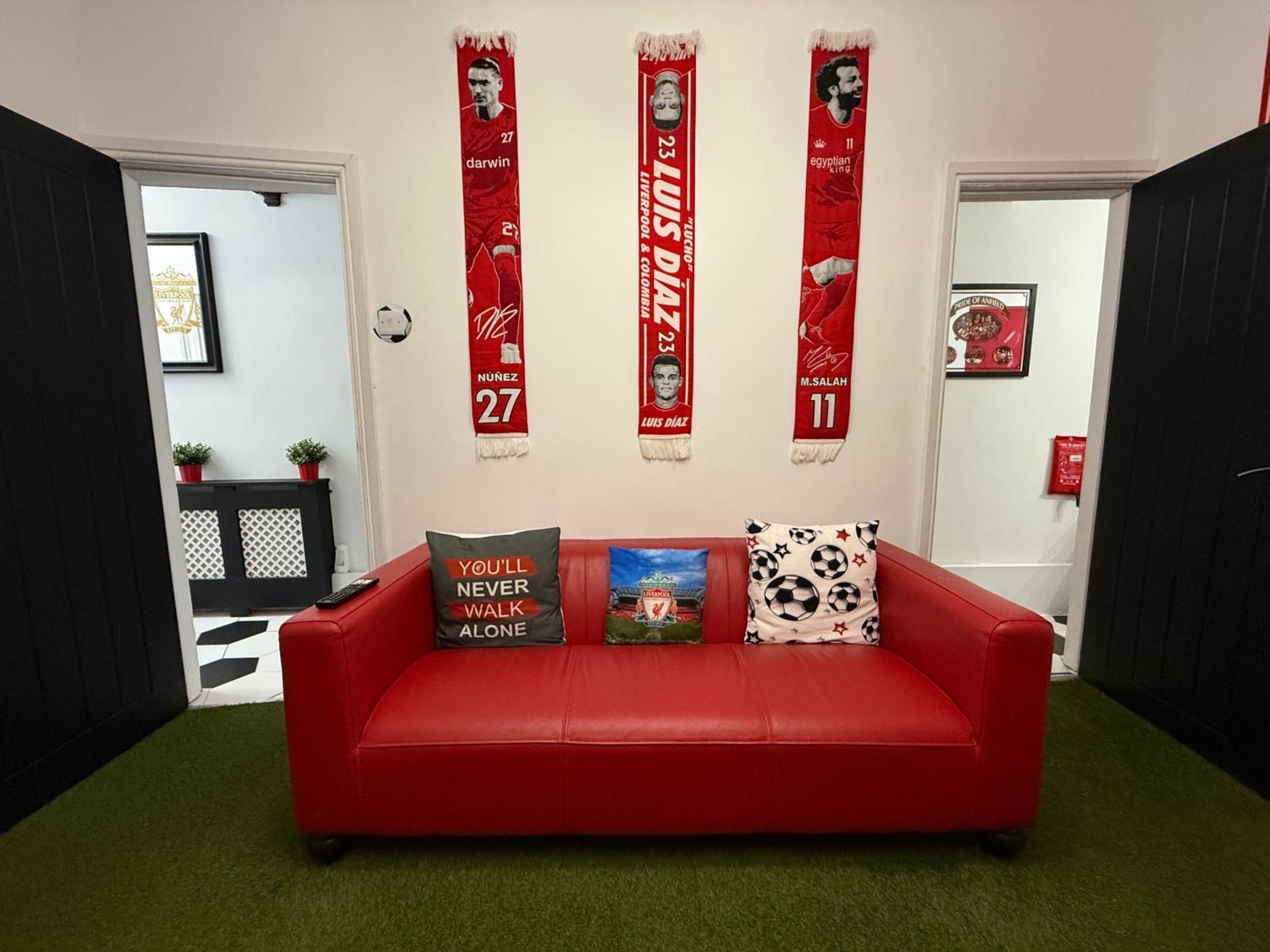 Villa Anfield Abode - Entire Lfc Themed House Liverpool Exterior foto